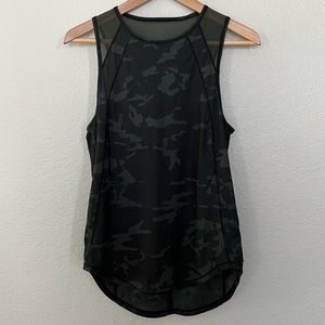 Lululemon | Camo Sculpt Tank Size 6